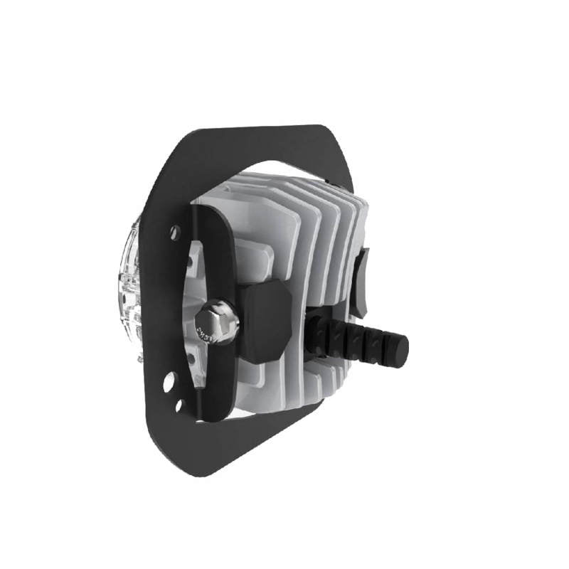 Nacho Lighting Jeep JL / JT / JK 1 Piece Bumper Quatro Fog Mounts