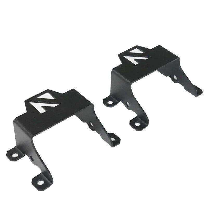 Nacho Lighting Jeep JL/JT Nacho SAE Only White Plug N Play Fog Light Kit (Bumper Kit)