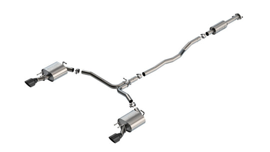 Borla 20-24 Toyota Camry TRD 3.5L V6 FWD S-Type Cat-back - Black Chrome