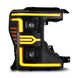 AlphaRex 20-22 Ford F-250/350/450 SD LUXX-Series LED Proj Headlights Alpha-Bk w/Acv Light SS & SBDRL