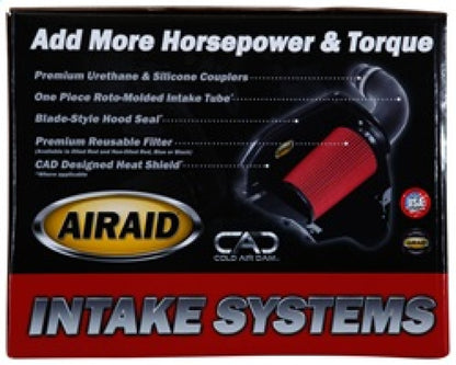 Airaid 05-08 Dodge Magnum/Chrysler 300C 5.7L Hemi CAD Intake System w/o Tube (Dry / Black Media)