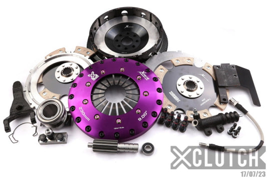 XClutch 93-95 Toyota Supra Twin Turbo 3.0L 9in Twin Solid Ceramic Clutch Kit