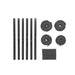 Seibon Spoiler Installation Kit Drill Guides & Adhesive Foam/Seal (Mounting Hardware Not Included)