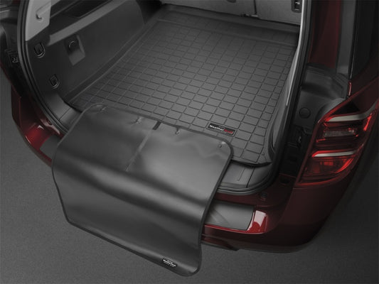 WeatherTech 2021+ Tesla Model X (6/7 Pas.) Behind 3rd Row Seat Cargo Liner w/Bumper Protec - Black