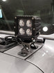 Deezee 18-23 Jeep JL Cowl Single Cube Light Bracket