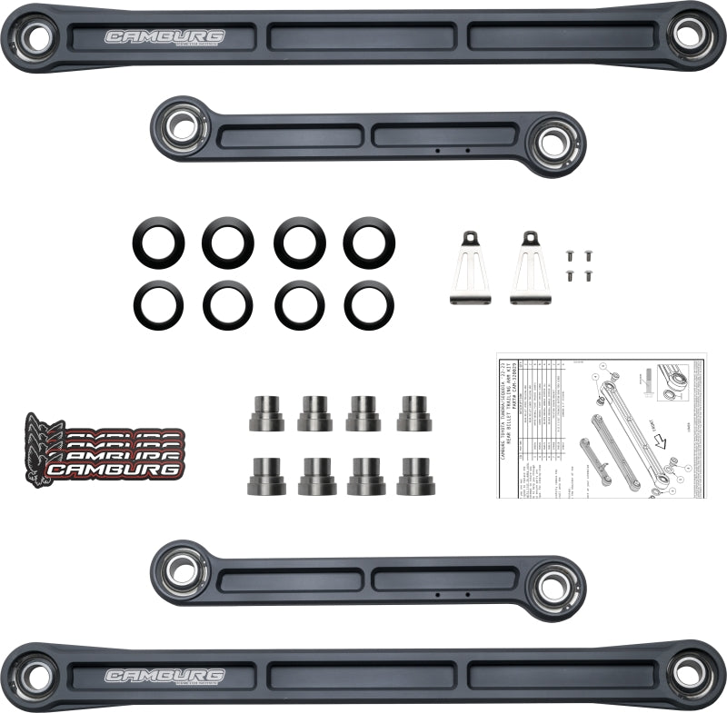 Camburg Toyota Tundra 2WD/4WD 22-23 KINETIK Series Rear Billet Trailing Arm Kit