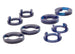 SuperPro 2015 Ford Mustang EcoBoost Premium Rear Subframe Mount Insert Bushing Set