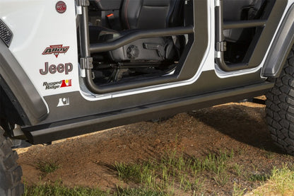 Rugged Ridge XHD Rock Sliders 18-20 Jeep Wrangler JL 4 Door