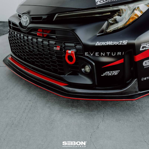 Seibon 2023+ Toyota GR Corolla MB-Style Carbon Fiber Front Lip