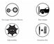 KYB JAOS 18-23 Jeep Wrangler 4WD Front Suspension Lift Kit