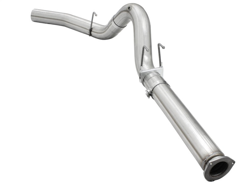 aFe Atlas Exhausts 5in DPF-Back Aluminized Steel Exhaust System 2015 Ford Diesel V8 6.7L (td) No Tip