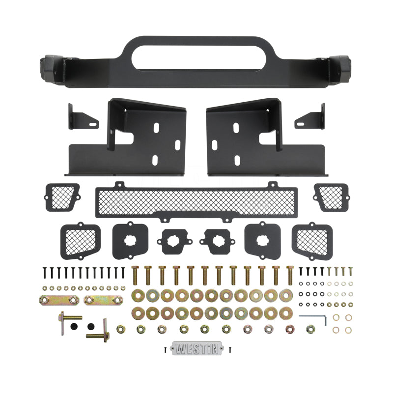 Westin 21-23 Ford F-150 (Excl. 2022+ Lightning EV) Pro-Series Front Bumper - Tex. Blk