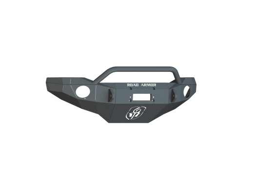 Road Armor 06-14 Toyota FJ Cruiser Stealth Front Winch Bumper w/Pre-Runner Guard - Tex Blk