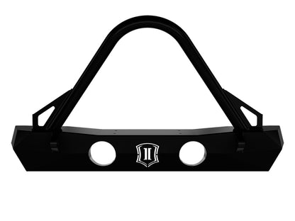 ICON 2018+ Jeep Wrangler JL Pro Series Front Bumper w/Stinger/Tabs