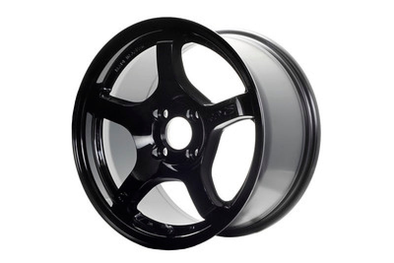 Gram Lights 57CR 19x9.5 +45 5-114.3 Glossy Black