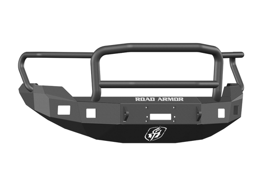 Road Armor 09-14 Ford F-150 Stealth Front Winch Bumper w/Lonestar Guard - Tex Blk