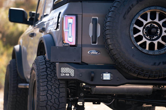 DV8 Offroad 21-22 Ford Bronco MTO Series Rear Bumper