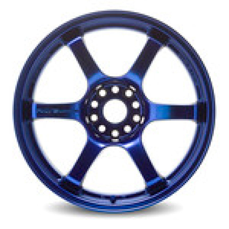 Gram Lights 57DR 19x10.5 +35 5-112 Spatta Blue