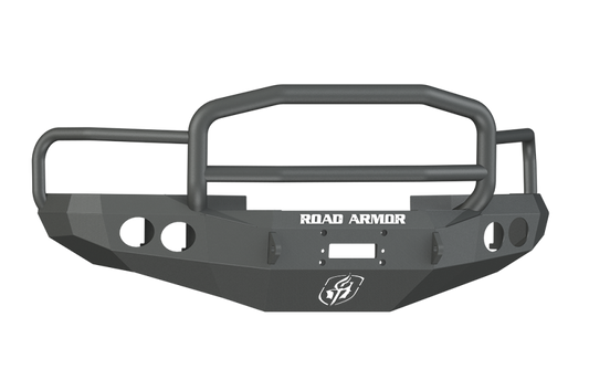 Road Armor 94-96 Dodge 1500/2500 Stealth Front Winch Bumper w/Lonestar Guard - Tex Blk