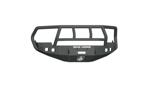 Road Armor 09-12 Ram 1500 Stealth Front Winch Bumper w/Titan II Guard - Tex Blk