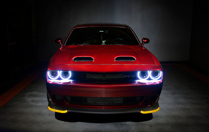 Oracle 15-21 Dodge Challenger Dynamic Surface Mount Headlight Halo Kit - ColorSHIFT - Dynamic