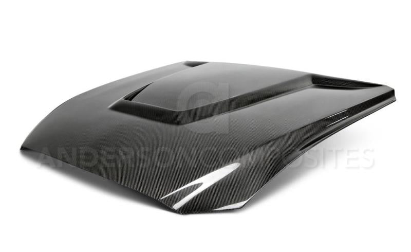 Anderson Composites 15-17 Ford Mustang GT350 Double Sided Hood