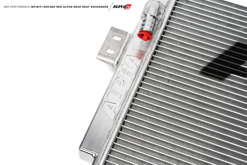 AMS Performance Red Alpha Race Heat Exchanger - Infiniti Q50 / Q60 3.0T