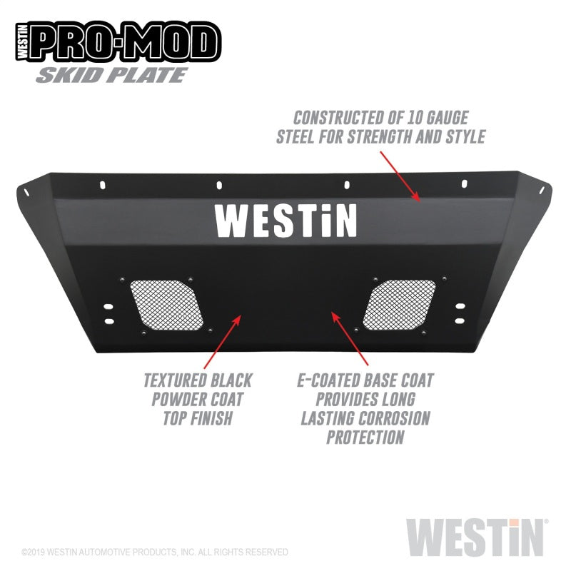 Westin 16-21 Toyota Tacoma Pro-Mod Skid Plate