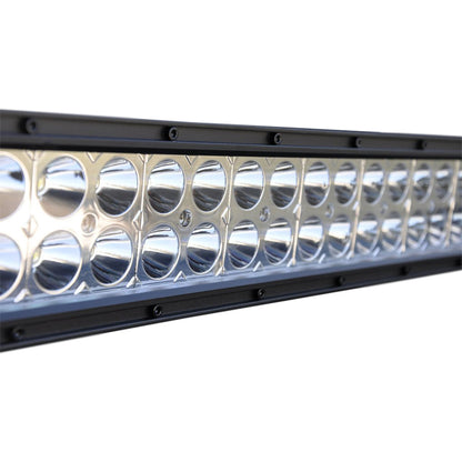 DV8 Offroad Dual Row LED Light Bar With Chrome Face 40 Inch