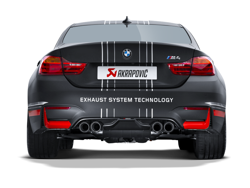 Akrapovic Rear Carbon Fiber Diffuser (Matte) - BMW M3 / M4 14-18