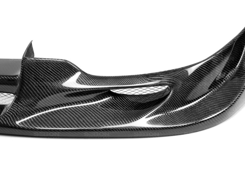 Seibon 02-03 Subaru WRX CW Carbon Fiber Front Lip