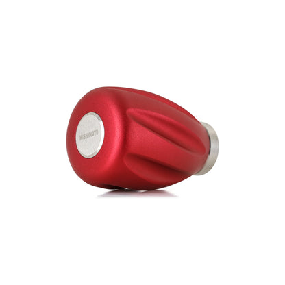 Steel Core Twist Shift Knob Red Aluminum