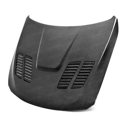 Seibon 12-13 BMW F30 GTR-Style Carbon Fiber Hood