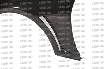 Seibon Vented Carbon Fiber Fenders - Infiniti G37 Sedan, G35 Sedan 07-08