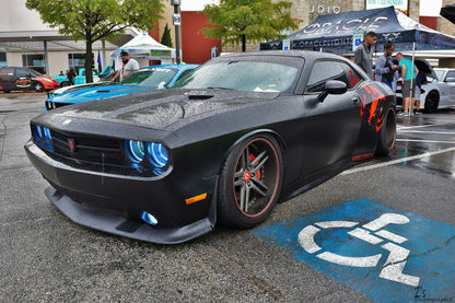 Oracle 08-14 Dodge Challenger Dynamic Surface Mount Headlight/Fog Light Halo Kit COMBO - ColorSHIFT