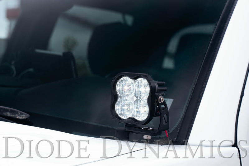 Diode Dynamics 16-21 Toyota Tacoma Stage Series 2in LED Ditch Light Kit Sport - White Combo