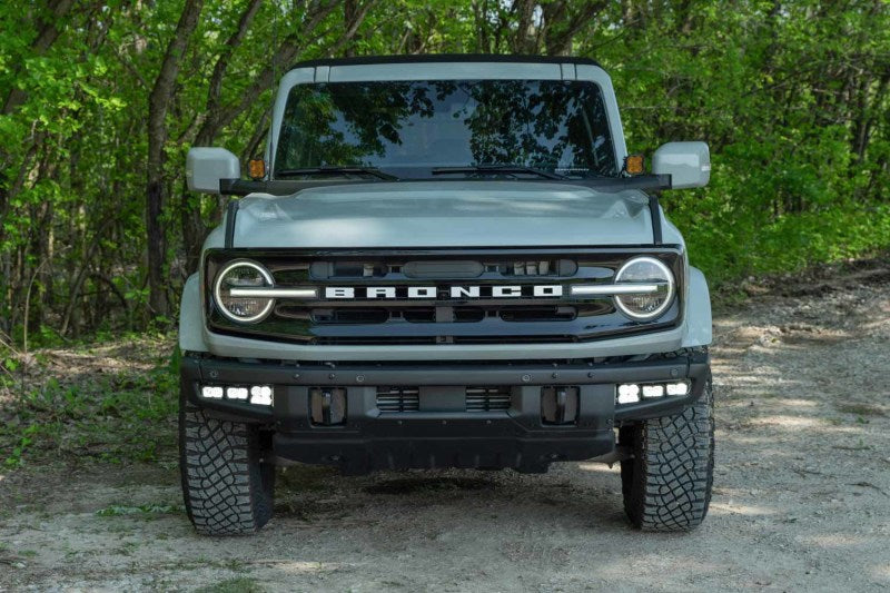 Diode Dynamics 21-Up Ford Bronco Stage Series Fog Pocket Kit - White Max