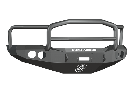 Road Armor 06-09 Dodge 2500 Stealth Front Winch Bumper w/Lonestar Guard - Tex Blk