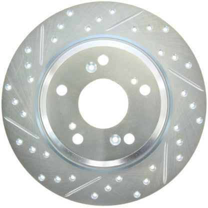 StopTech Select Sport 2000-2009 Honda S2000 Slotted and Drilled Right Rear Brake Rotor