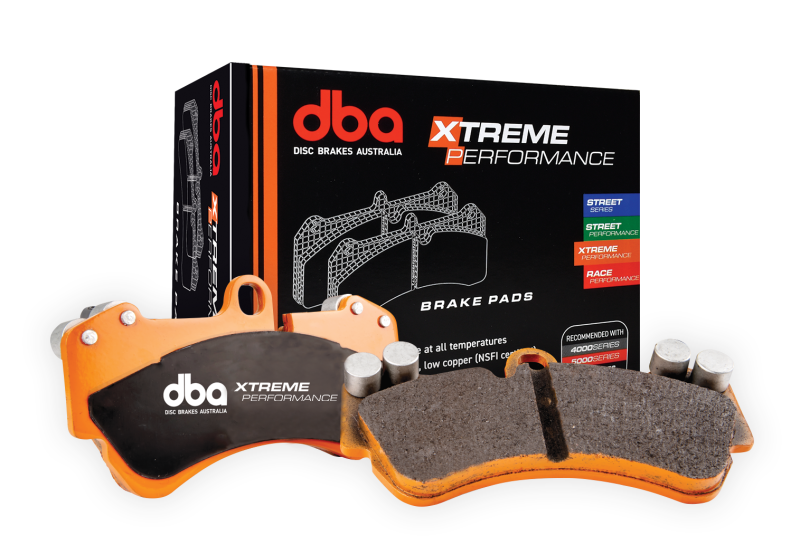 DBA 2017+ Subaru WRX STI XP Performance Rear Brake Pads - Brembo Calipers