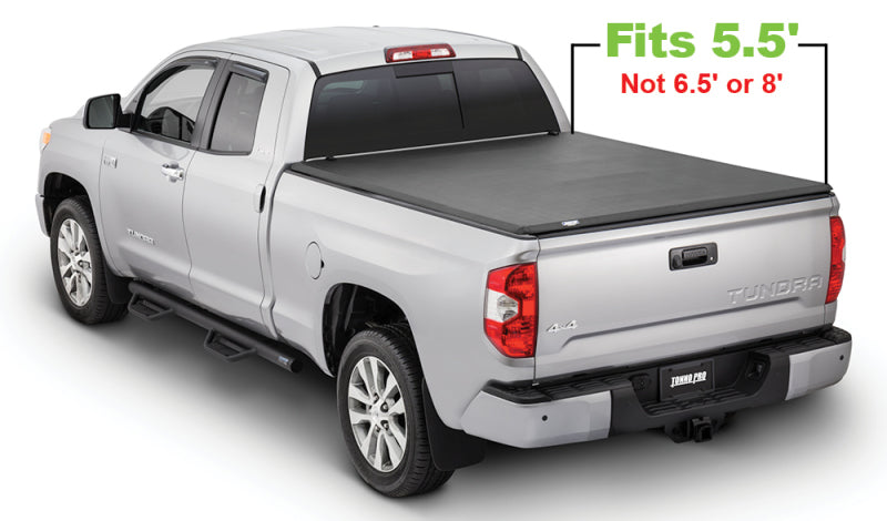 Tonno Pro 07-13 Toyota Tundra (w/o Utility Track Sys) 5ft 7in Bed Tonno Fold Tonneau Cover