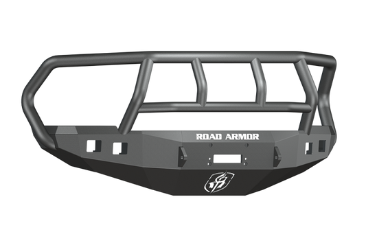 Road Armor 10-18 Ram 2500 Stealth Front Winch Bumper w/Titan II Guard - Tex Blk