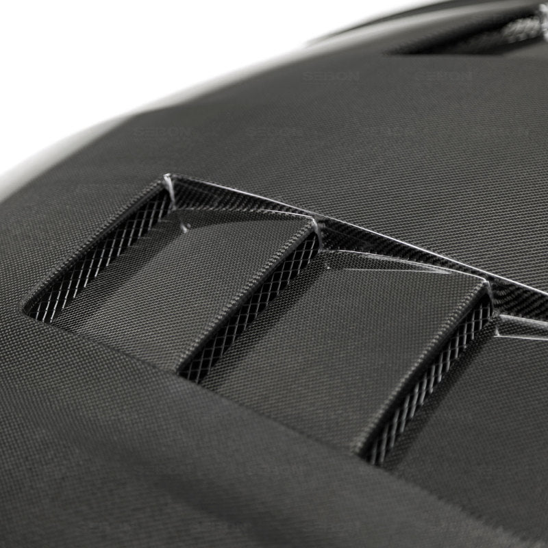 Seibon 02-07 Acura RSX (DC5) TS-Style Carbon Fiber Hood