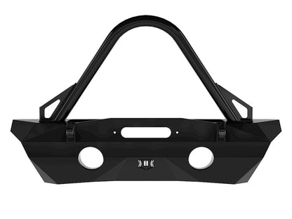 ICON 07-18 Jeep Wrangler JK Pro Series Front Recessed Winch Bumper w/Stinger/Tabs