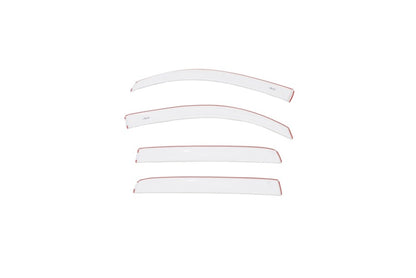 AVS 16-18 Toyota Tacoma Access Cab Low Profile Color Match Ventvisors 4pc - Super White