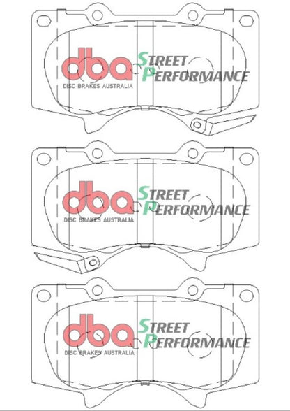 DBA 11-16 Toyota FJ Cruiser (GSJ15R) SP Performance Front Brake Pads