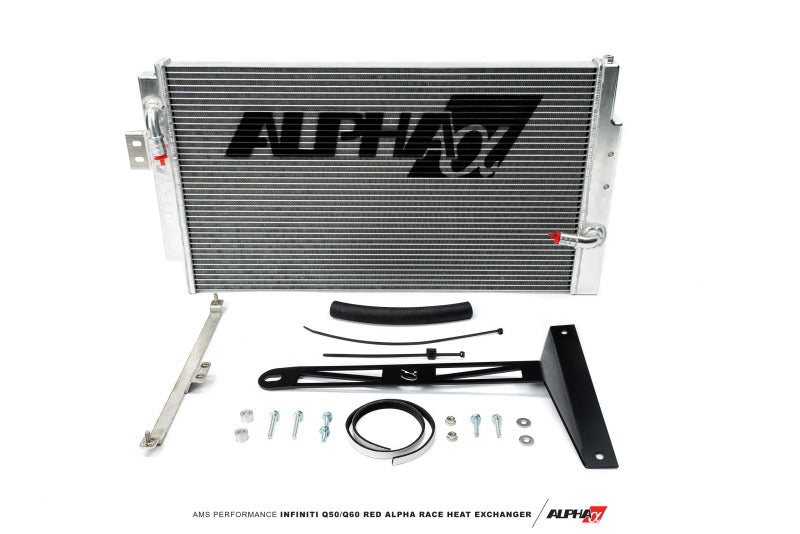 AMS Performance Red Alpha Race Heat Exchanger - Infiniti Q50 / Q60 3.0T