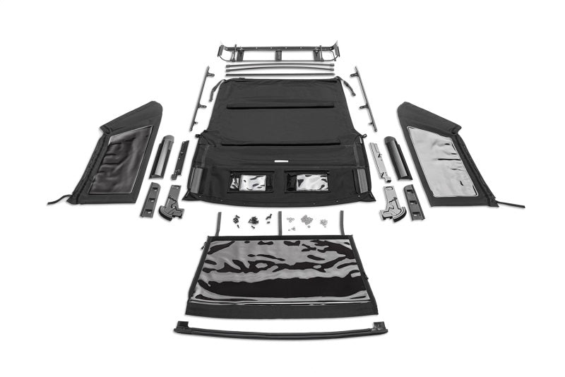 Rampage 2021-2023 Ford Bronco Frameless Trail Top 2-Door - Black