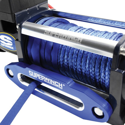 Superwinch 9500 LBS 12 VDC 3/8/in x 80ft Synthetic Rope Talon 9.5SR Winch