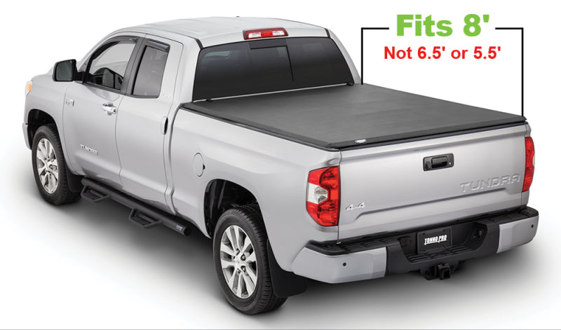 Tonno Pro 07-13 Toyota Tundra (w/o Utility Track Sys) 8ft 2in Bed Tonno Fold Tonneau Cover